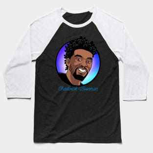 Chadwick Boseman Tribute Art Baseball T-Shirt